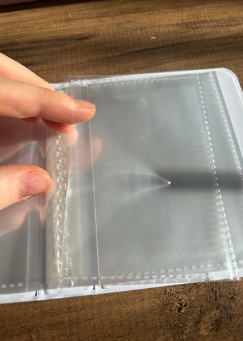 Kalp Şekilli Mor Pastel Binder - Görsel 6