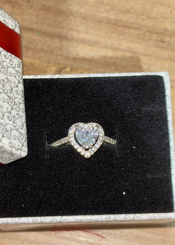 kalpli gümüş yüzük - Görsel 3