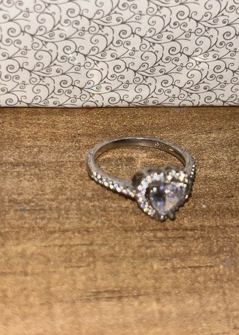 kalpli gümüş yüzük - Görsel 7