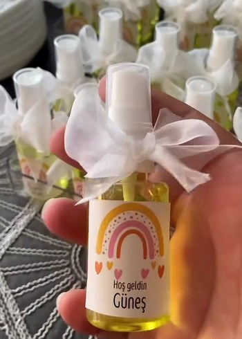 Pembe Hoşgeldin Hediyesi Şişesi - Görsel 2