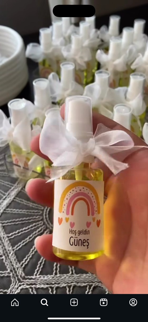 Pembe Hoşgeldin Hediyesi Şişesi - Görsel 2