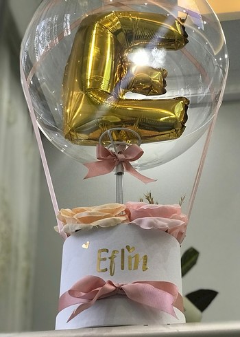 Altın Harf Balonlu Parti Süsü - Görsel 6