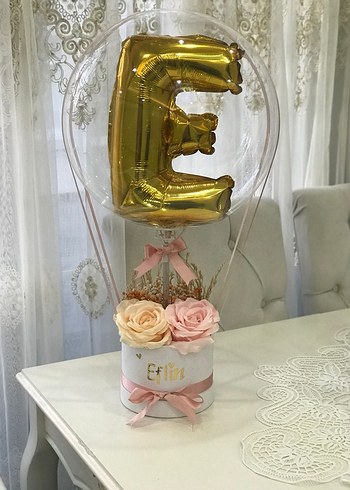 Altın Harf Balonlu Parti Süsü - Görsel 4