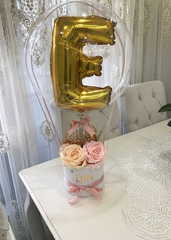 Altın Harf Balonlu Parti Süsü - Görsel 7