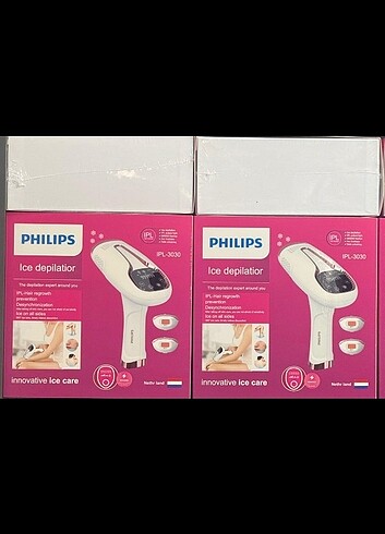 Philips ice depilator lazer epilasyon aleti 