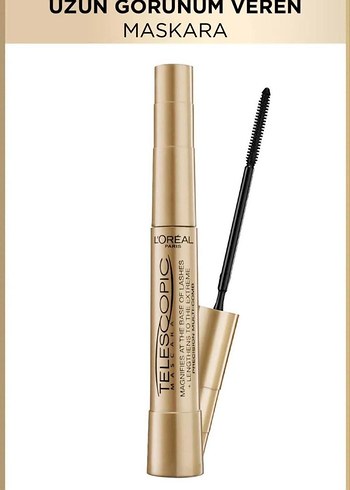 Bej Renk L'Oréal Telescopic Maskara - Görsel 3
