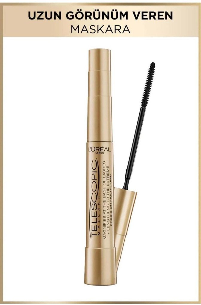 Bej Renk L'Oréal Telescopic Maskara - Görsel 3