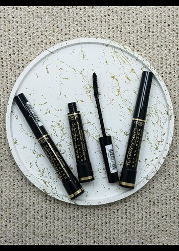 Altın Renkli Siyah Maskara - Görsel 5