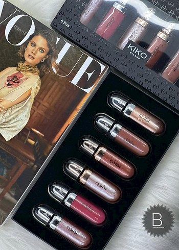 Kiko Milano Parlak Renkli Ruj Seti - Görsel 2