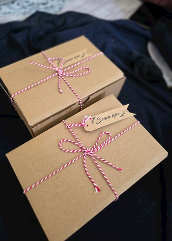 Altın Renkli Hediye Kutusu - Görsel 14