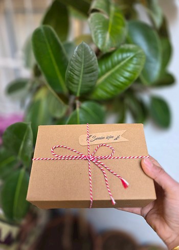 Altın Renkli Hediye Kutusu - Görsel 6