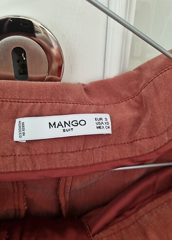 s Beden Mango suit takım elbise