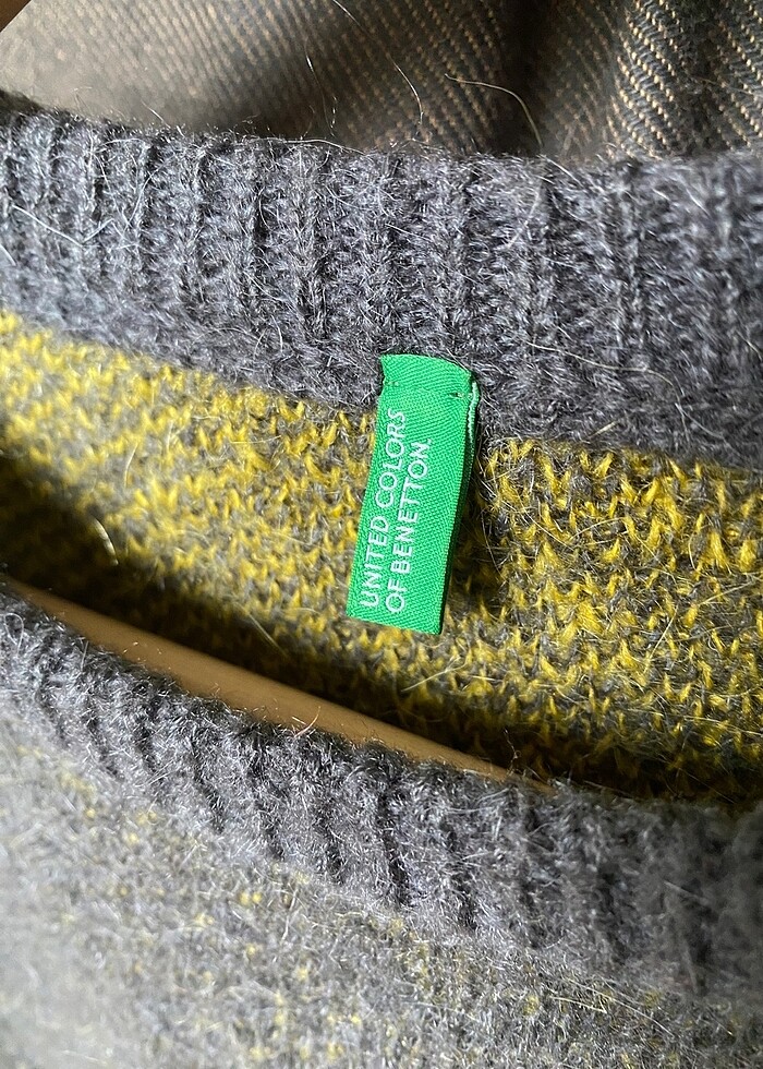 Benetton Yün Kazak Elbise - Görsel 4