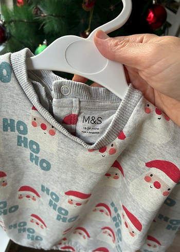 Marks & Spencer Noel Babalı Yeni Yıl Eşofman Takımı - Görsel 5