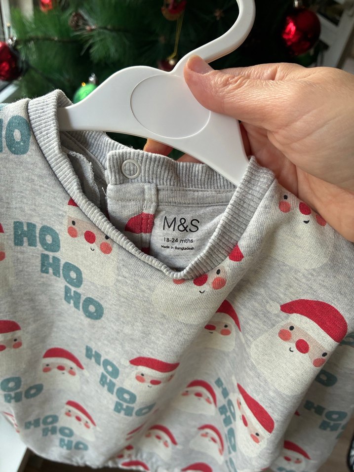 Marks & Spencer Noel Babalı Yeni Yıl Eşofman Takımı - Görsel 5