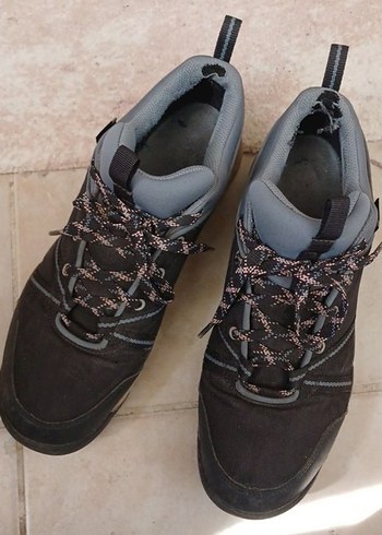 MaviGri Bağcıklı Outdoor Ayakkabı