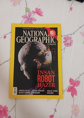  Beden Renk National Geographic Türkiye Dergisi 2 sayı