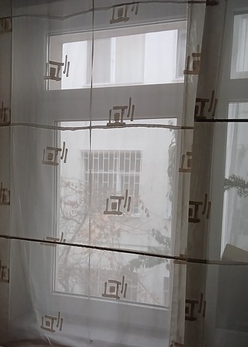 Katlamalı Tül perde ve takımı beraber - Görsel 5