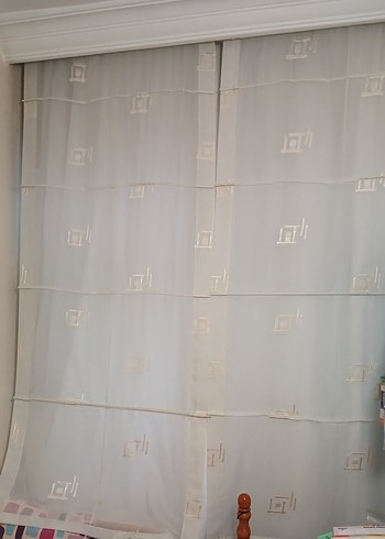 Katlamalı Tül perde ve takımı beraber - Görsel 4