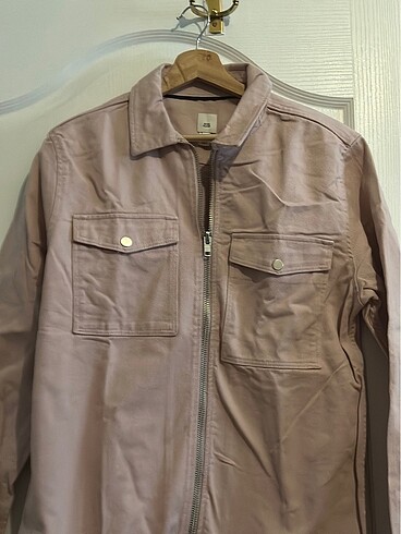 Bershka pembe ceket kot - Görsel 3