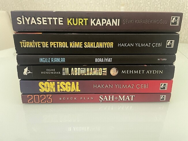 6 ADET SIFIR KİTAP