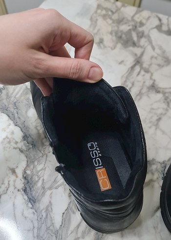 Siyah Erkek Kauçuk Bağcıklı Bot - Görsel 4