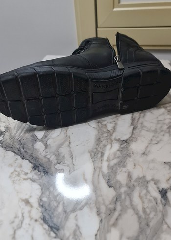 Siyah Erkek Kauçuk Bağcıklı Bot - Görsel 3