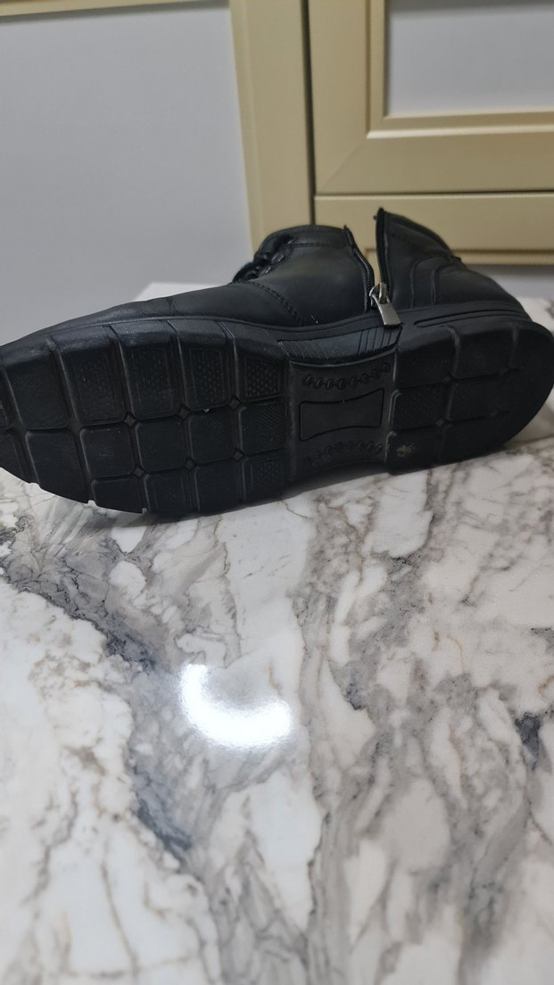 Siyah Erkek Kauçuk Bağcıklı Bot - Görsel 3