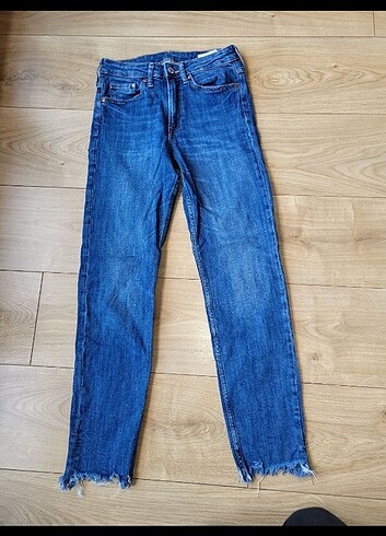 32 Beden mavi Renk H&M Jean Pantolon (32)