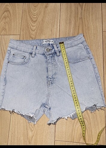 26 Beden mavi Renk Addax Jean Şort (26)
