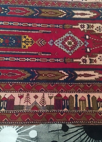 Beden çeşitli Renk Koleksiyonluk el dokuma halı