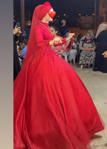 36 Beden kırmızı Renk Klasik Elegan Koyu Kırmızı Gotik Prenses Gelinlik