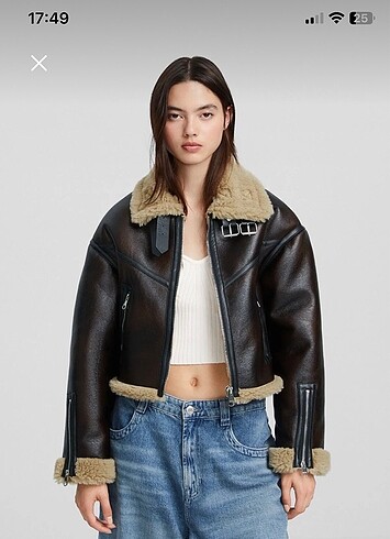 bershka biker ceket