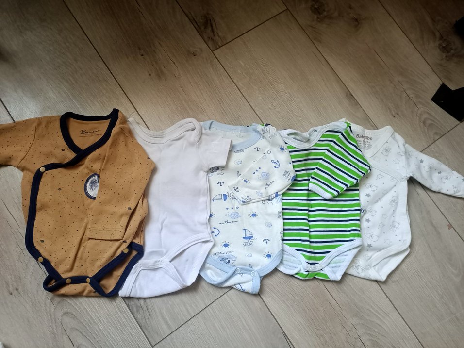 5 adet Bebek zıbın 0-3 ay - Görsel 2