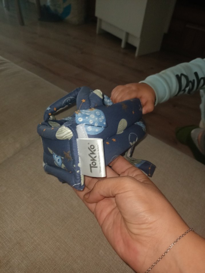 Ayarlanabilir bebek koruma kaskı - Görsel 4