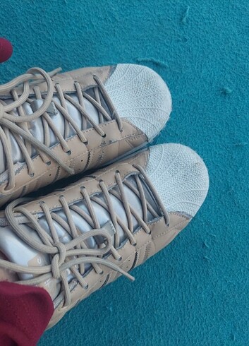 40 Beden camel Renk ORJİNAL ADiDAS spor ayakkabı 