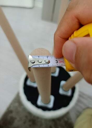 Makyaj Taburesi, Puf Tabure, Peluş Tabure - Görsel 12