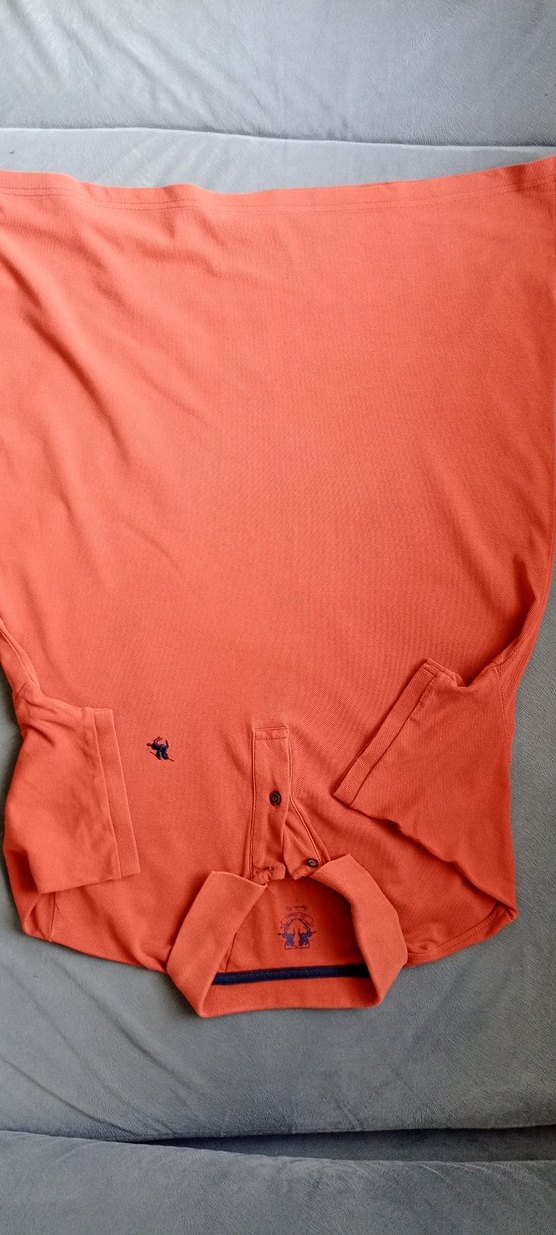 Kırmızı Erkek Polo Tişört  Yakalı - Görsel 3