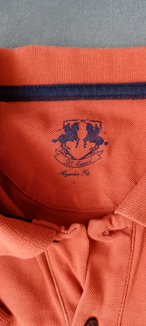 Kırmızı Erkek Polo Tişört  Yakalı - Görsel 2