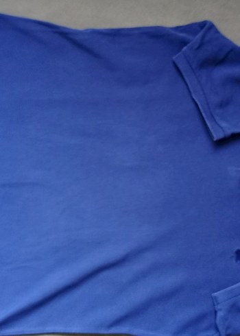 Mavi Düğmeli Erkek Polo Tişört Umberto - Görsel 2