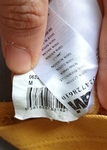 Parlak Camel Renkli Tişört Mavi marka - Görsel 2