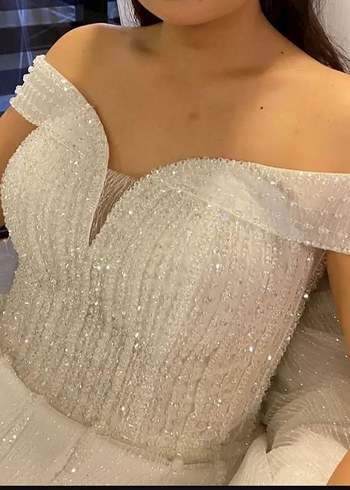 Beyaz Straplez Uzun Gelinlik
hic bir defosu yoktur - Görsel 2