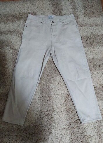 Taş rengi boyfriend jean
