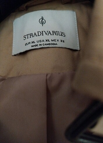 xl Beden ten rengi Renk Stradivarius trençkot xl beden