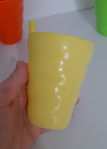 Diğer Plastik pipetli bardak