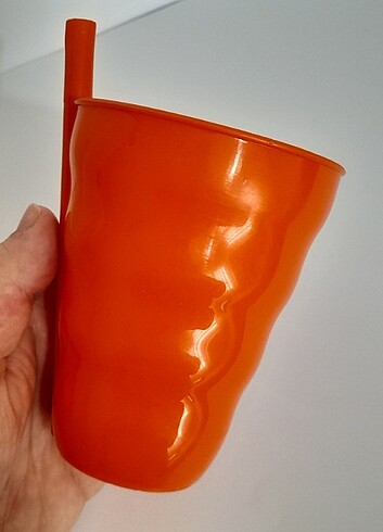 Beden çeşitli Renk Plastik pipetli bardak