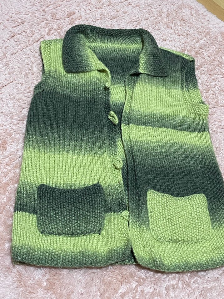 Renkli Nakışlı el örmesi Bohem Örgü Çocuk Bere - Görsel 2