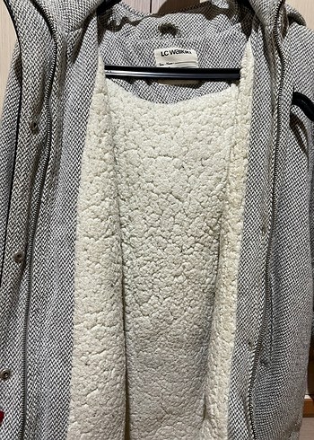 Gri Midi  Kaban Düğmeli - Görsel 3