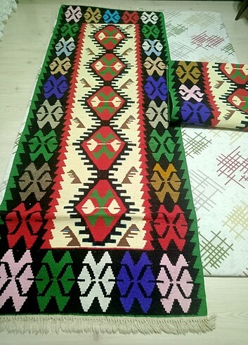  Beden El dokuması kilim