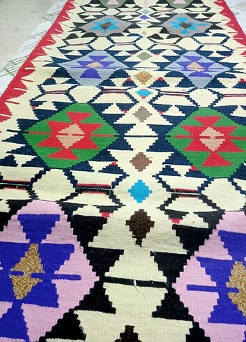  El dokuması kilim